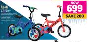 Hook 12" BMX Bicycle Blue Or Pink-Each