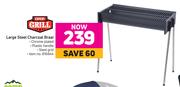 Expert Grill Large Steel Charcoal Braai