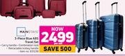Mainstays 3 Piece Blue ABS Travel Set-Per Set