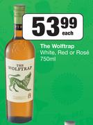 The Wolftrap White, Red or Rose-750ml Each