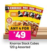 Knoorox Stock Cubes Assorted-For Any 4 x 120g