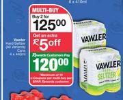Vawter Hard Seltzer (All Variants)-For 2 x 4 x 440ml