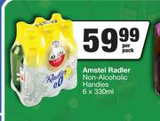 Amstel Radler Non Alcoholic Handies-6 x 330ml Per Pack