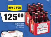 Budweiser Handies-For 2 x 6 x 330ml