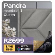 Pandra Queen Headboard