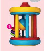 Baby Links Bell Rattle-Each