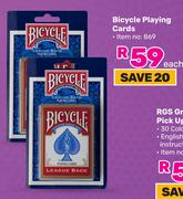 Bicycle Playing Cards-Each