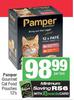 Pamper Gourmet Cat Food Pouches-12 Per Box