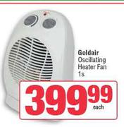 Goldair Oscillating Heater Fan-Each