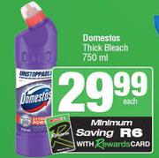 Domestos Thick Bleach-750ml 