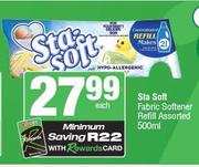 Sta Soft Fabric Softener Refill Assorted-500ml
