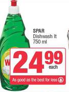 Spar Dishwash It-750ml 