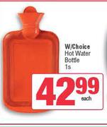 W/Choice Hot Water Bottle-Each