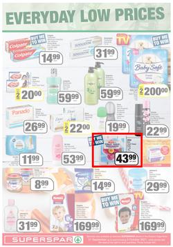 SUPERSPAR EASTERN CAPE (21 September - 3 October 2021) Valid In | Bluewater Bay, Amalinda, Knysna, Heather Park, Jeffery's Bay, Rosehill, Protea, Sedgefield, Spandau, page 11