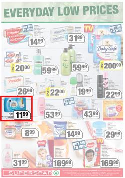 SUPERSPAR EASTERN CAPE (21 September - 3 October 2021) Valid In | Bluewater Bay, Amalinda, Knysna, Heather Park, Jeffery's Bay, Rosehill, Protea, Sedgefield, Spandau, page 11