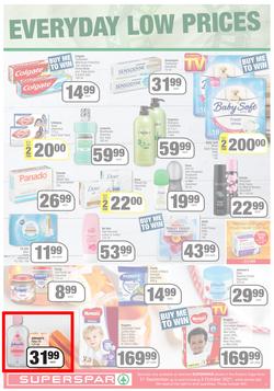 SUPERSPAR EASTERN CAPE (21 September - 3 October 2021) Valid In | Bluewater Bay, Amalinda, Knysna, Heather Park, Jeffery's Bay, Rosehill, Protea, Sedgefield, Spandau, page 11