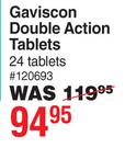 Gaviscon Double Action Tablets 24 Tablets