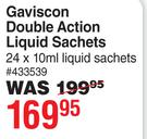 Gaviscon Double Action Liquid Sachets 24 x 10ml