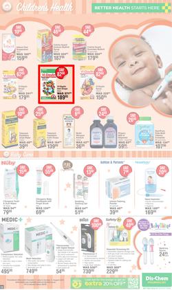Dis-Chem : Baby Savings (11 July - 11 August 2024), page 11