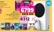 Xbox Series S Fortnite & Rocket League Bundle