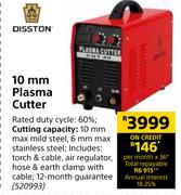 Disston 10 mm Plasma Cutter