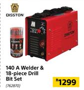 Disston 140A Welder & 18 Piece Drill Bit Set 762870