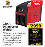 Disston 220 A DC Inverter Welder