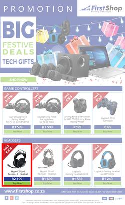 First Shop : Big Festive Deals (13 Dec - 20 Dec 2017), page 1