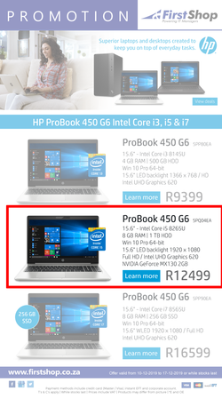 First Shop : HP Laptop And Desktop Promo (10 Dec - 17 Dec 2019), page 2