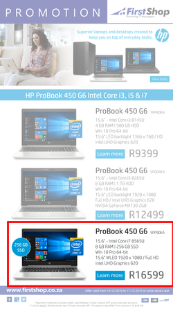 First Shop : HP Laptop And Desktop Promo (10 Dec - 17 Dec 2019), page 2