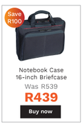 Targus Notebook Case 16 Inch Briefcase