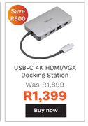 Targus USB-C 4K HDMI/VGA Docking Station