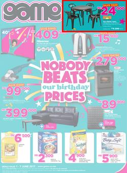 Game Malawi : Nobody Beats Our Birthday Prices (1 June - 7 June 2017), page 1
