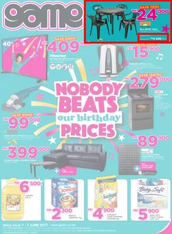 Game Malawi : Nobody Beats Our Birthday Prices (1 June - 7 June 2017), page 1