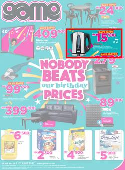 Game Malawi : Nobody Beats Our Birthday Prices (1 June - 7 June 2017), page 1