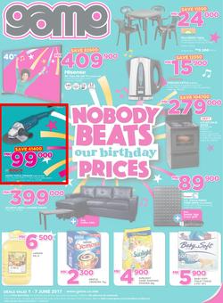 Game Malawi : Nobody Beats Our Birthday Prices (1 June - 7 June 2017), page 1