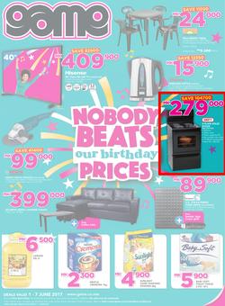 Game Malawi : Nobody Beats Our Birthday Prices (1 June - 7 June 2017), page 1