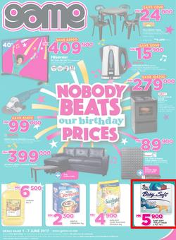 Game Malawi : Nobody Beats Our Birthday Prices (1 June - 7 June 2017), page 1