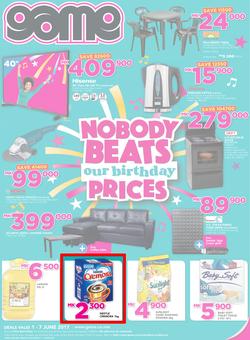 Game Malawi : Nobody Beats Our Birthday Prices (1 June - 7 June 2017), page 1