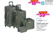 Mainstays 4 Piece Travel Set