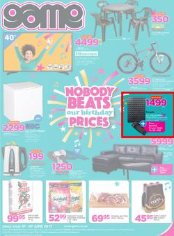 Game Namibia : Oshakati Nobody Beats Our Birthday Prices (1 June - 7 June 2017), page 1