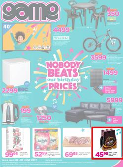 Game Namibia : Oshakati Nobody Beats Our Birthday Prices (1 June - 7 June 2017), page 1