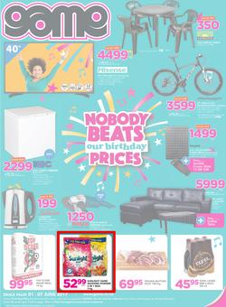 Game Namibia : Oshakati Nobody Beats Our Birthday Prices (1 June - 7 June 2017), page 1