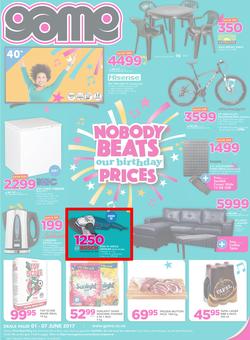 Game Namibia : Oshakati Nobody Beats Our Birthday Prices (1 June - 7 June 2017), page 1