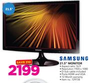 Samsung 21.5" Monitor