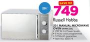 Russell Hobbs 20Ltr Manual Microwave Oven RHMA-20L