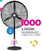 Logik 75Cm Pedestal Fan