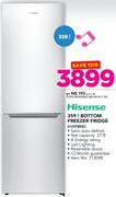 Hisense 359Ltr Botttom Freezer Fridge H359BME