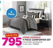 Home Essence 9 Piece Comforter Set-Per Set
