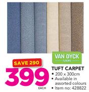 Vann Dyck Tuft Carpet-Each
